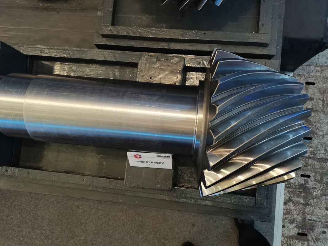 उच्च परिशुद्धता सर्पिल बेवल गियर सेट के साथ पहनने के प्रतिरोध और चिकनी खत्म औद्योगिक उपकरण के लिए