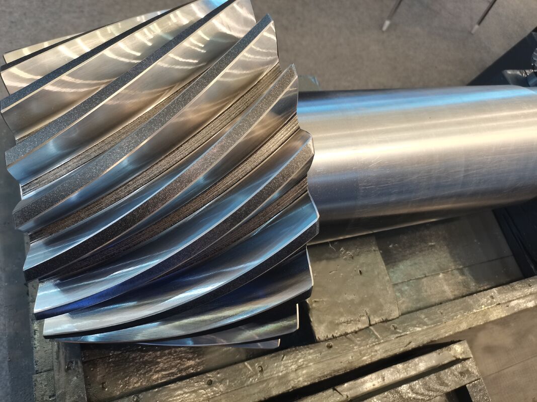 रुइडा उच्च परिशुद्धता अनुकूलन योग्य सर्पिल बेवल गियर क्रशर मशीन के लिए बड़े व्यास के साथ (50 मिमी-2300 मिमी)