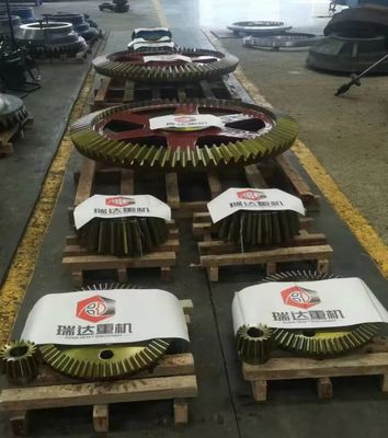 कस्टम मेड फोर्जिंग एलोय स्टील सादे बेवल गियर आईएसओ प्रमाणित